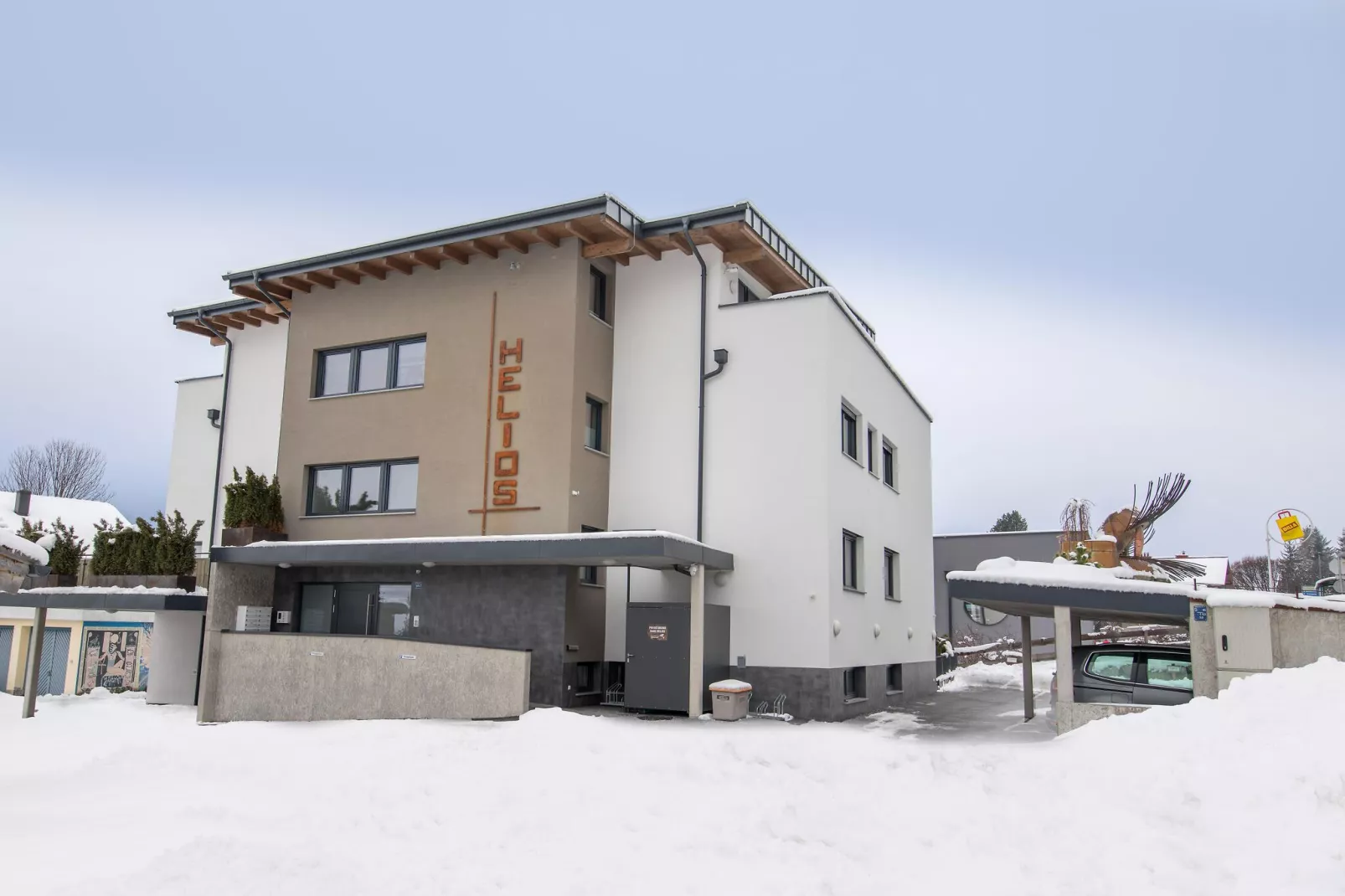 Helios Appartements-Exterieur winter