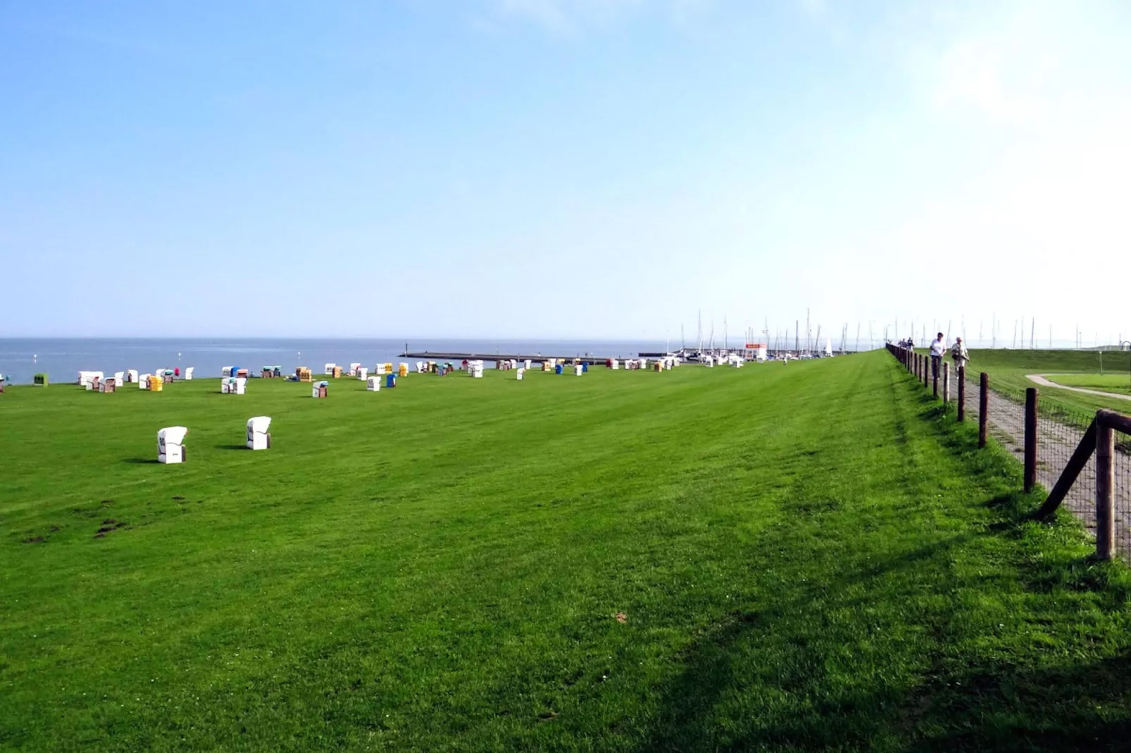 Nordsee Ferienhaus Lindner-Gebieden zomer 1km