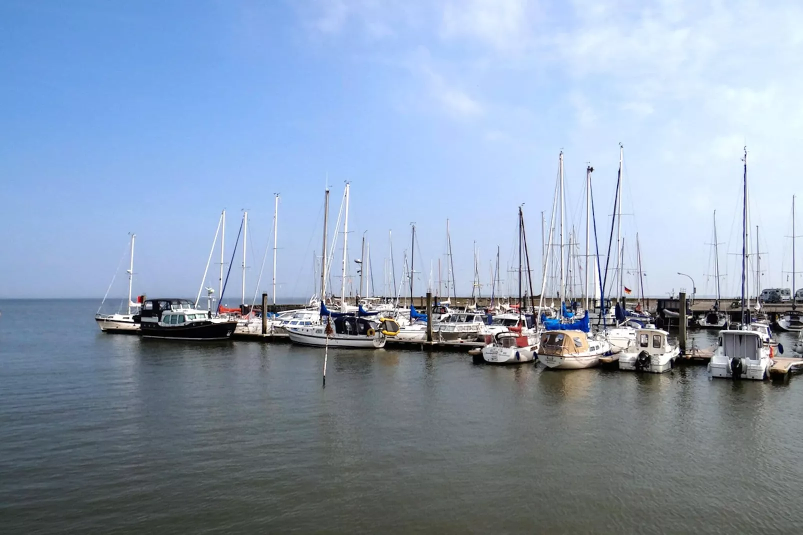 Nordsee Ferienhaus Lindner-Gebieden zomer 1km