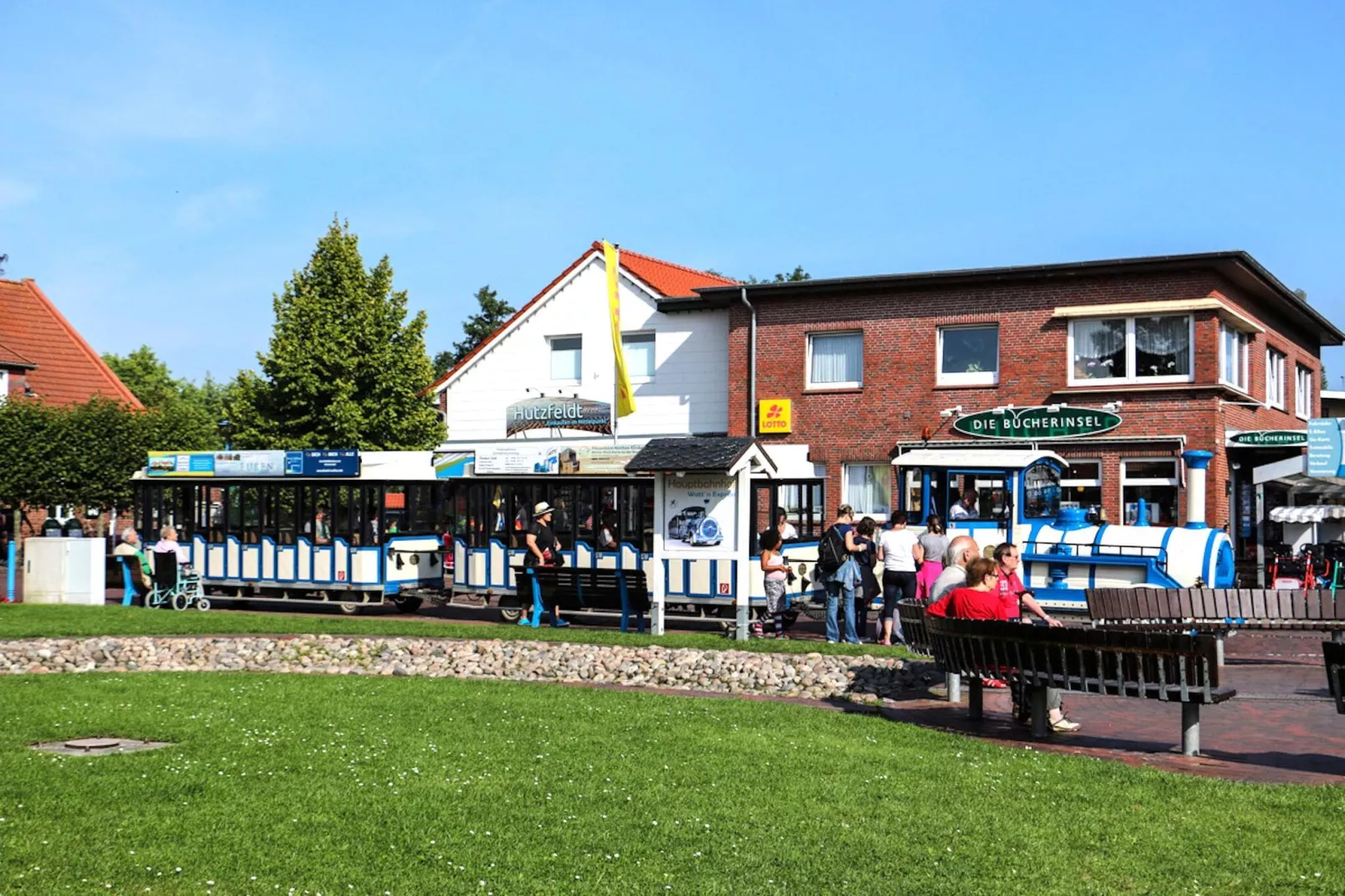 Nordsee Ferienhaus Lindner-Gebieden zomer 1km