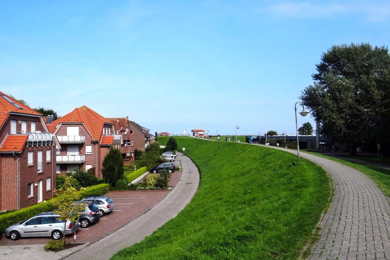 Nordsee Ferienhaus Lindner-Gebieden zomer 1km