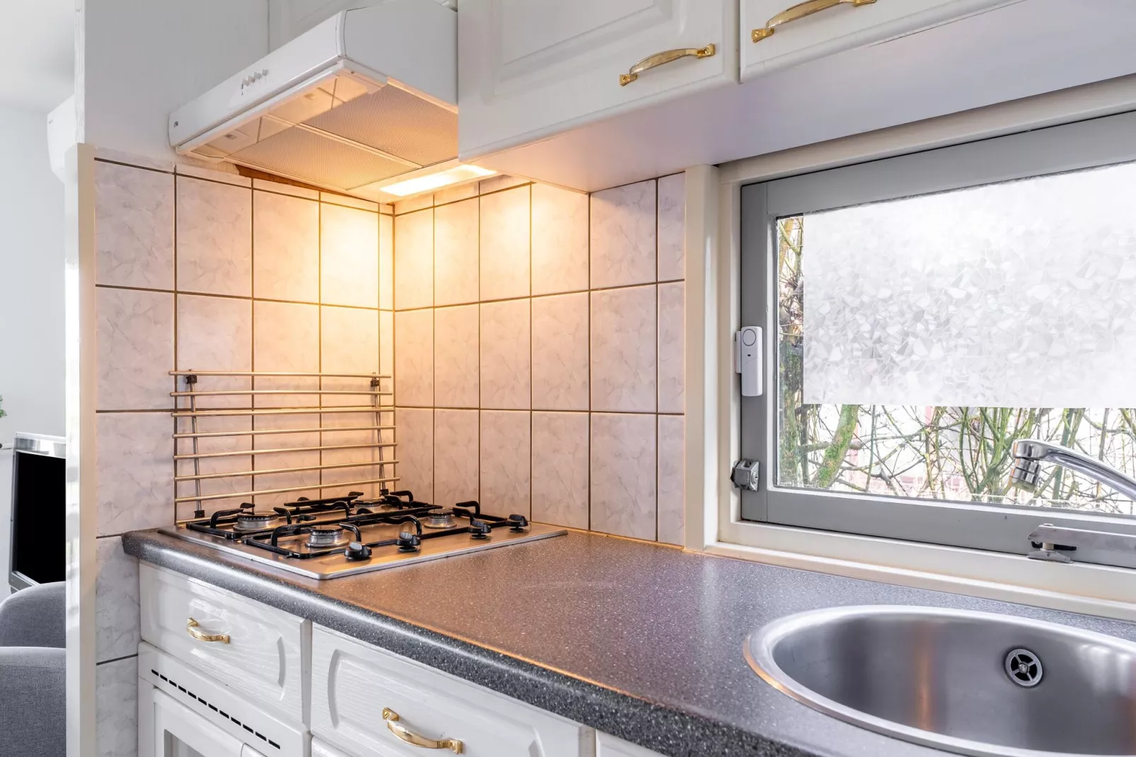 Chalet aan de IJssel-Keuken