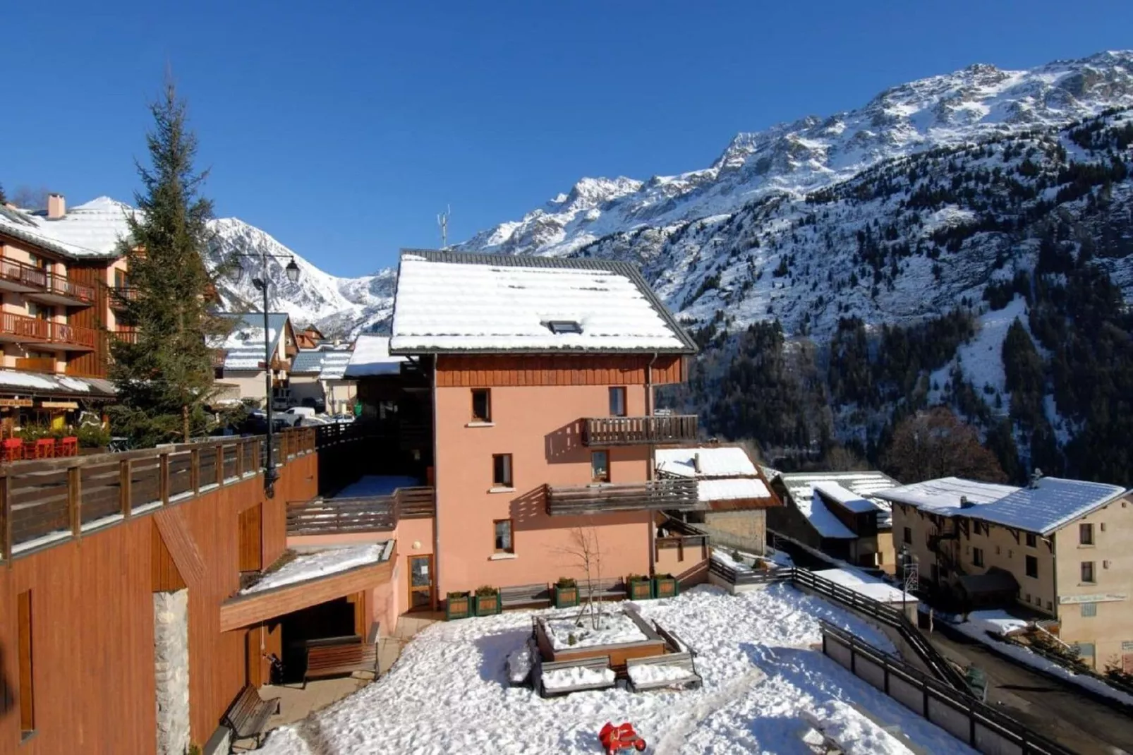 Le Dome des Rousses 1-Gebied winter 1km