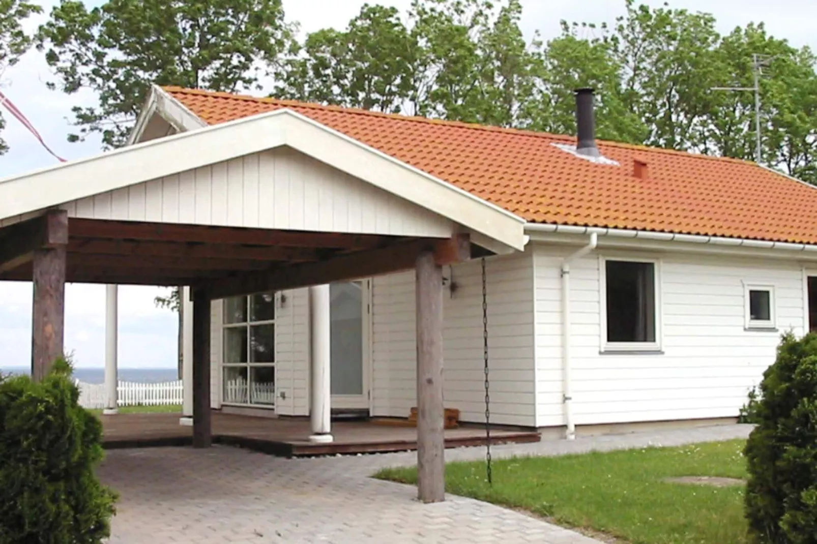 Licht chalet in Præstø met uitzicht op het water