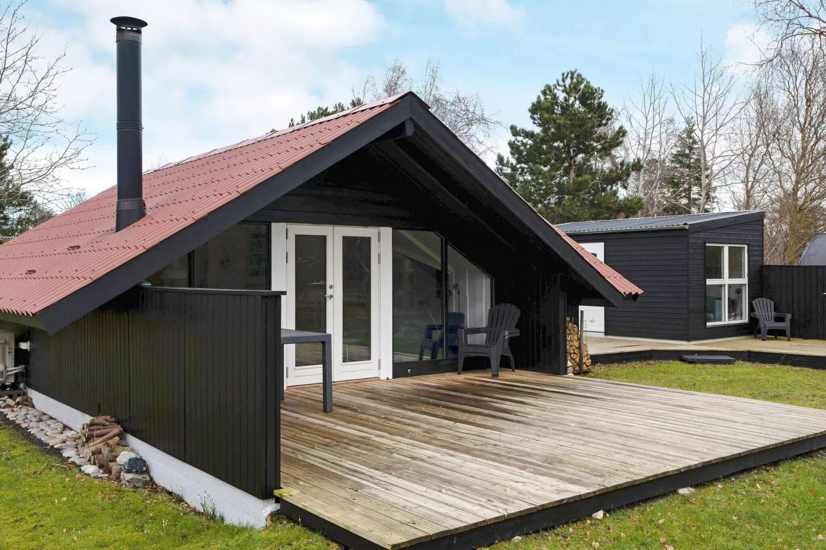 4 sterren vakantie huis in Sjællands Odde-Uitzicht