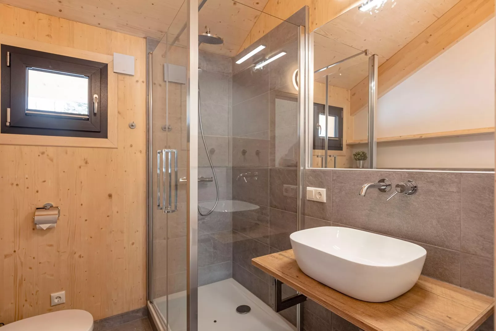 Naturchalets Turracher Höhe 1-Badkamer