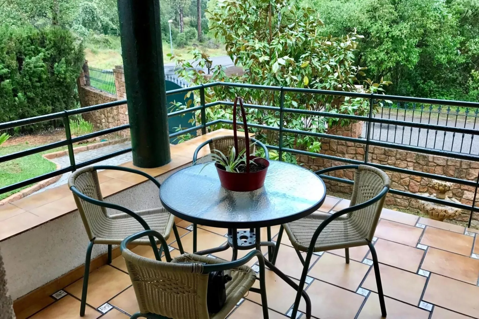 FH in las Jaras - CT 113 CO 5 PAX-Terrasbalkon