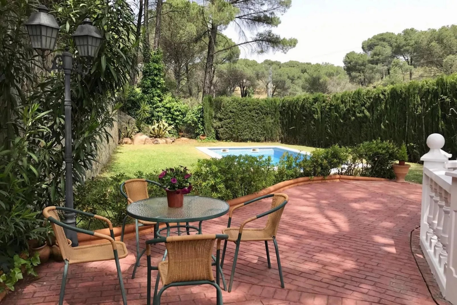 FH in las Jaras - CT 113 CO 5 PAX-Terrasbalkon