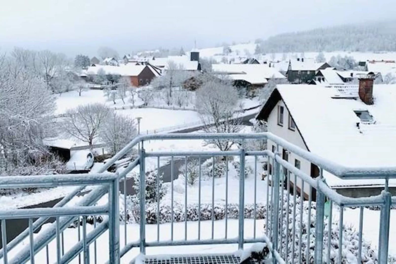 Am Oberen Berge-Uitzicht winter
