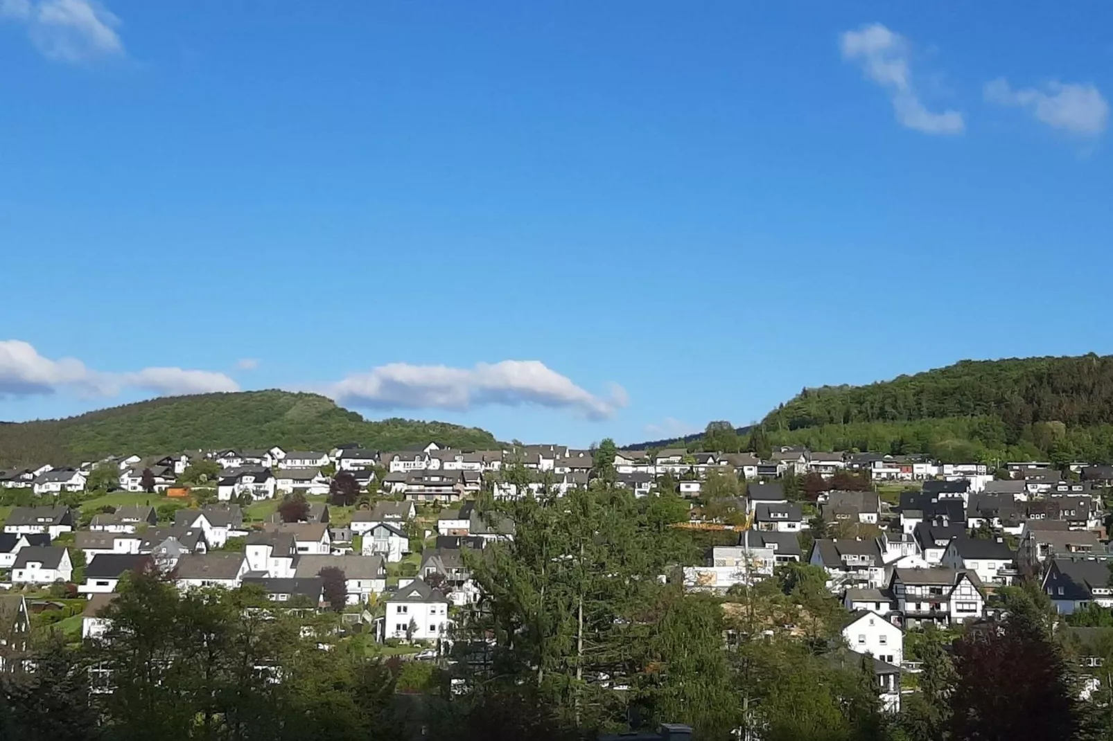 Am Hömberg-Gebieden zomer 1km