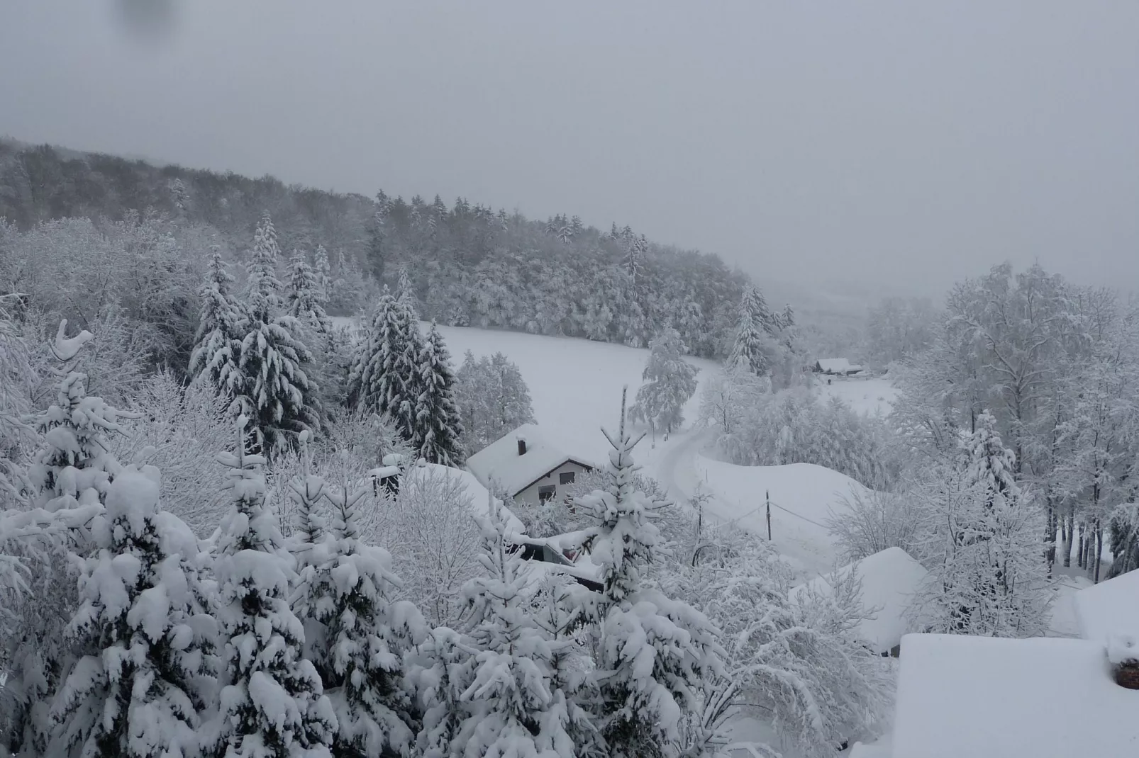 Ferienwohnung Zenting-Uitzicht winter