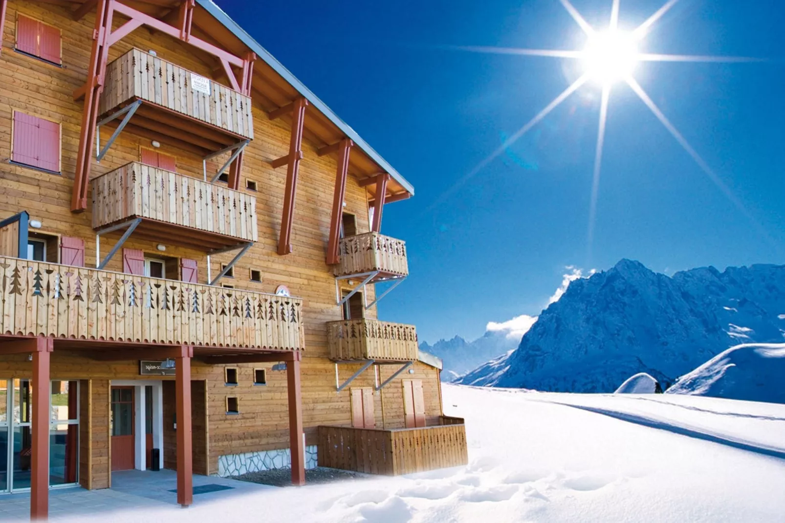 Residence Les Chalets de l'Adet 1-Exterieur winter