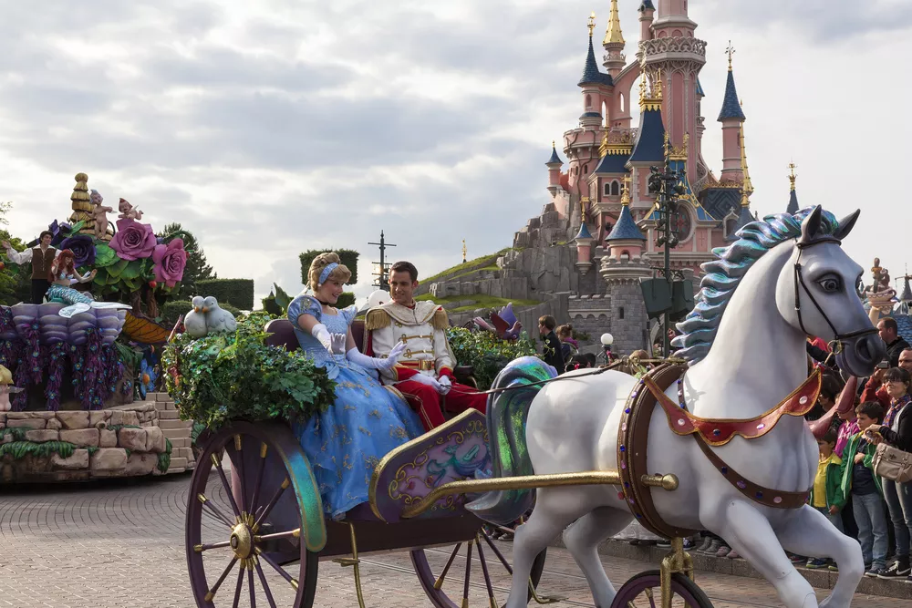 Sprookjesfiguren in Disneyland Parijs