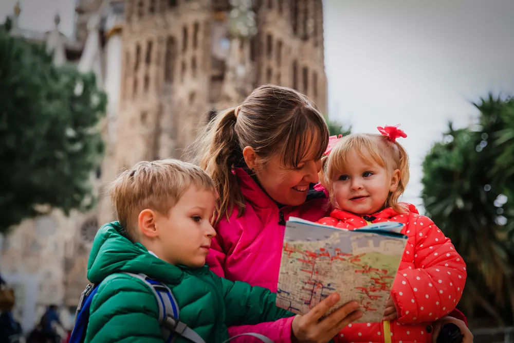 Met kinderen op vakantie in Barcelona