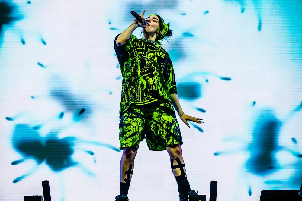 Billie Eilish concert op Lowlands festival in 2019